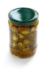 jarred sliced jalapeno peppers