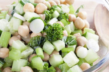 Chickpea Salad Mixture