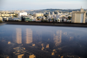 Fototapeta premium View of Jerusalem from roofs