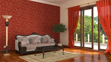 classic Interior - Livingroom 2