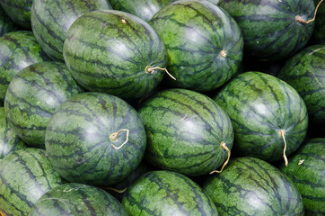 A heap of water-melons