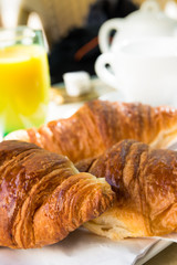 fresh croissant