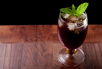 Sweet fresh iced tea