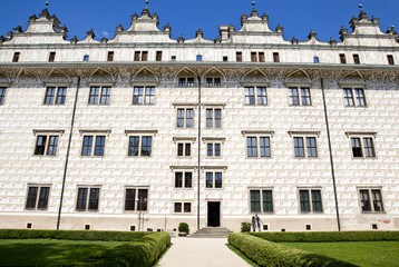 UNESCO-protected castle in Litomysl, Czech republic