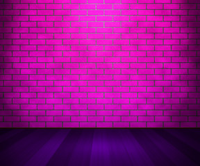 Pink Brick Wall