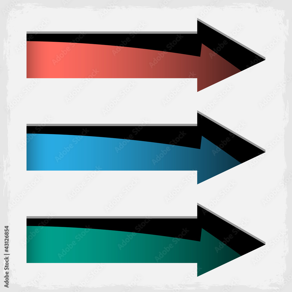 Poster vector abstract background with arrows