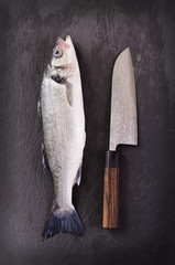 Wolfsbarsch mit Santoku