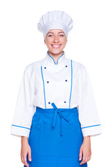 smiley female cook