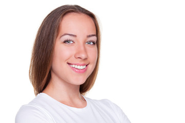 smiley young woman