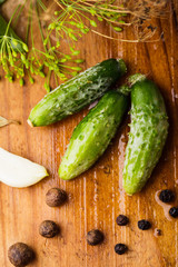Preparation of small cucumber