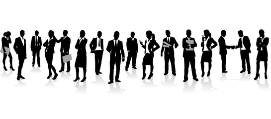 business people background