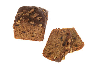 Date and Walnut Loaf Cake