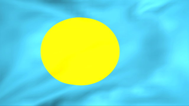 Developing the flag of Palau