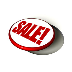 Sale! Button, Icon