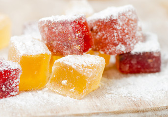 Fruit jelly bonbons