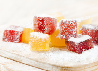 Fruit jelly bonbons