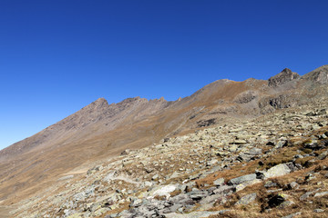 Site of lakes Lestio and Porcierole, France