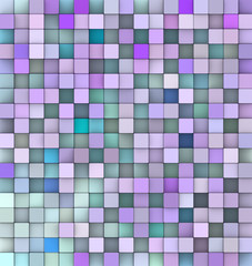 3d backdrop in different shades blue purple