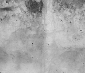 Gloomy concrete wall. Fragment of a old concrete wall.