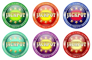 Jackpot - Buttonset