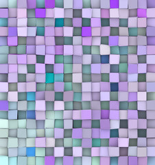 3d backdrop in different shades blue purple
