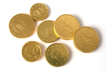 Chocolate coins