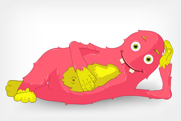 Funny Monster. Relaxation