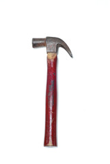 hammer on white background