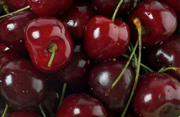 Fresh Swet Cherry background