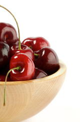 Fresh Swet Cherry Clipping Path