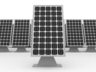 solar panels background