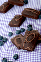 Brownies frisch aus dem Ofen