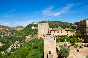 Obraz premium fortress of alhambra