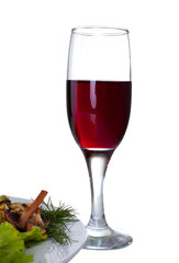 red wine  wineglass