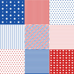 seamless patterns with fabric texture