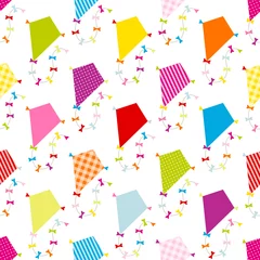 Colorful Kites Pattern Seamless Pattern © Jan Engel