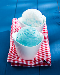 Gourmet servings of Italian icecream