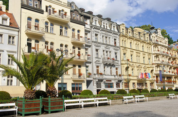 City center in Karlovy Vary