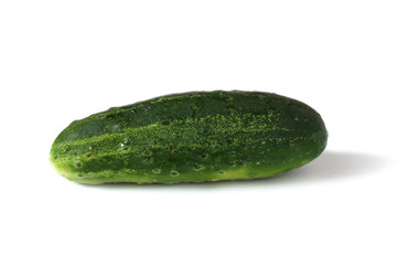 cucumber isolated on white background