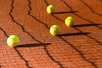 tennis balls