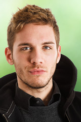 Obraz premium Handsome young man portrait