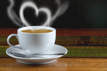 Smoke sweet heart coffee