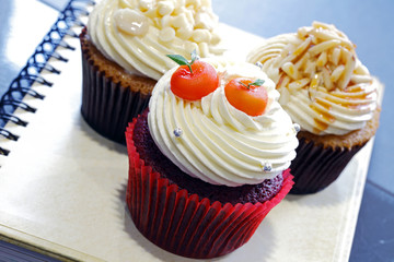 Colorful Cup Cake