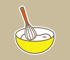 ボウル　泡立て器