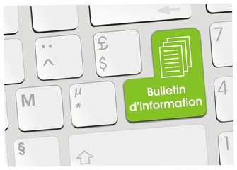 clavier bulletin d'information