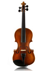 Fototapeta na wymiar mini violin isolated on white background