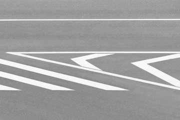 Road markings. Abstract background.