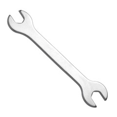 Spanner on a white background