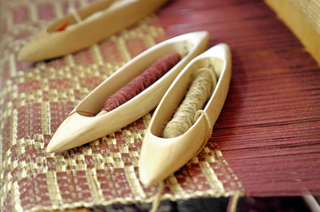 Part of loom homemade