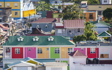 Colrful Buildings on Barbados